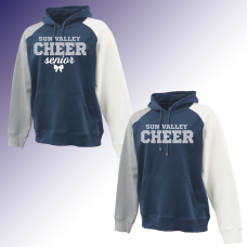 SV Cheer Color Block Hoodie-Custom SV Cheer Color Block Hoodie-Custom